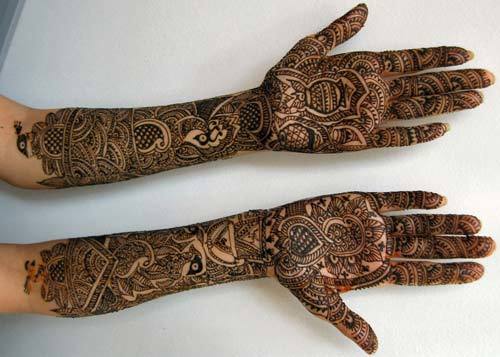 henna designs background