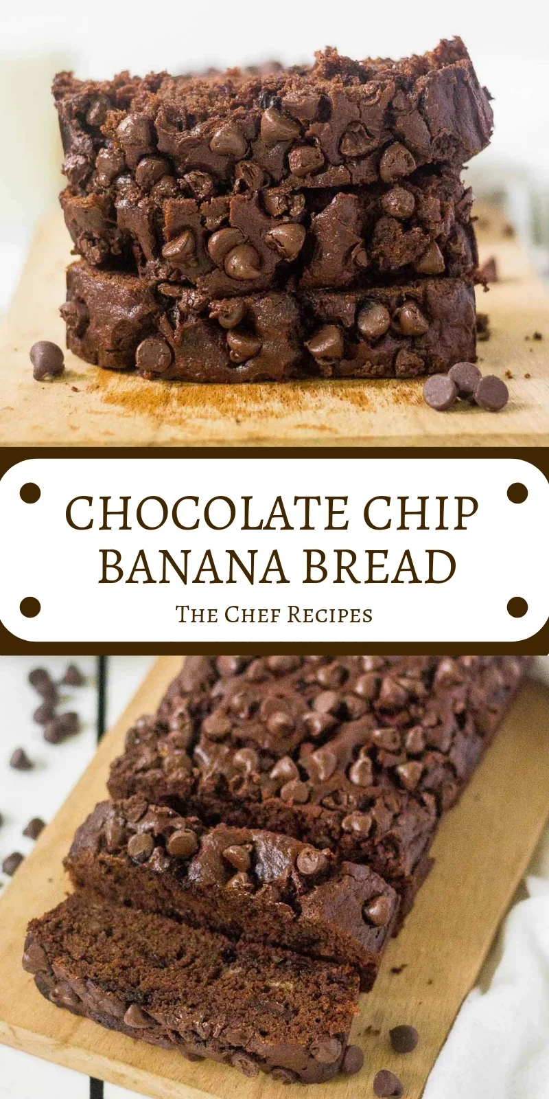 CHOCOLATE CHIP BANANA BREAD