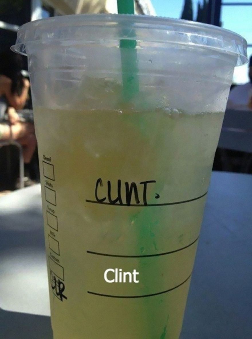 16 Times Bad Letter Spacing Made All The Difference - Sorry Clint, The Barista Gave You A New Name Today