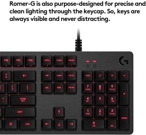 Review Logitech G413 Backlit Mechanical Gaming Keyboard