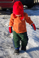 tyler and the snow