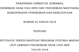 Juknis Bantuan Program Pustaka Mainan PAUD Tahun 2018