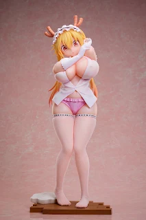 Tohru figura 1/4 de Miss Kobayashi’s Dragon Maid con blusa blanca y lencería