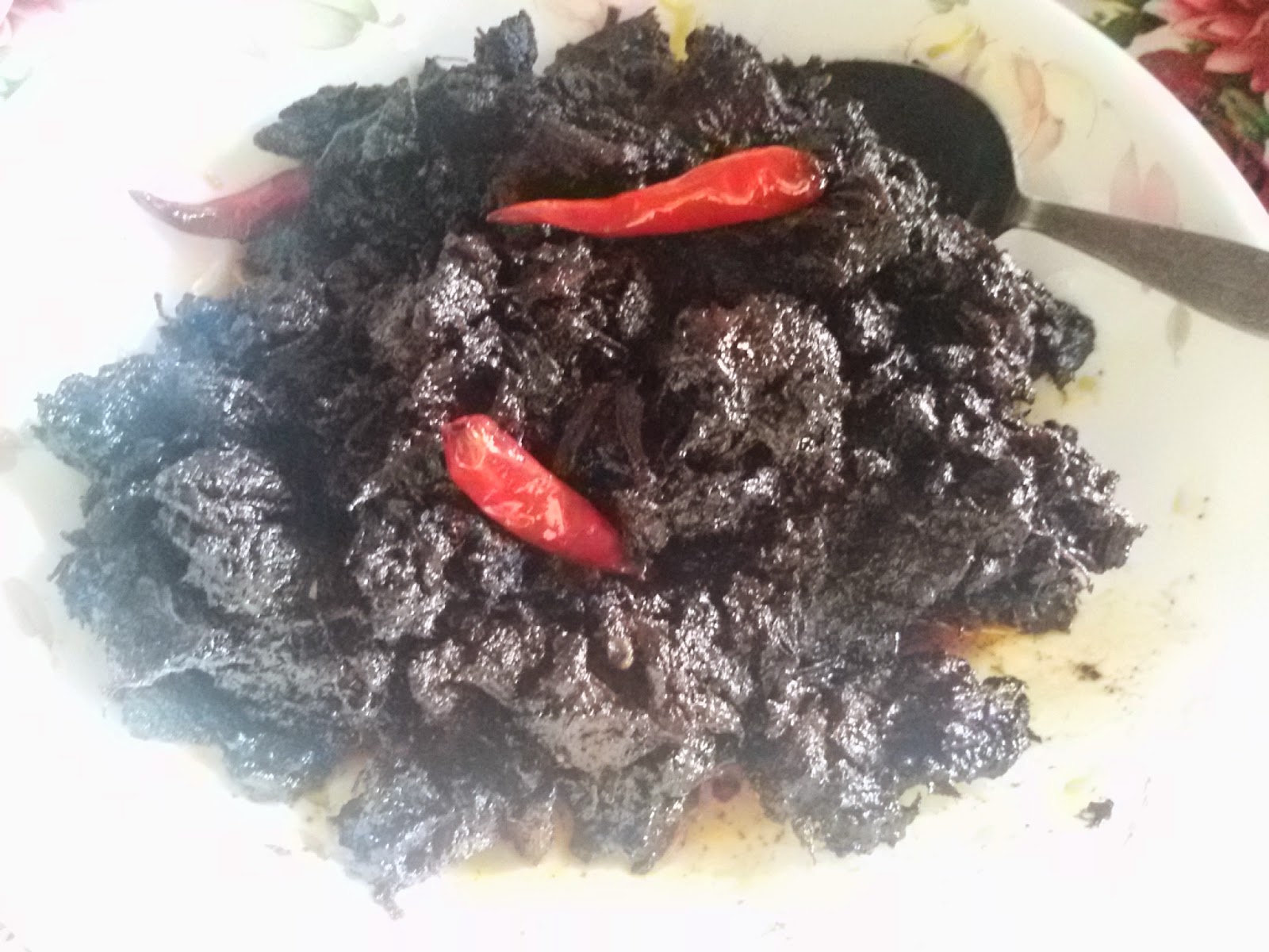 Homemade Resepi : Daging Dendeng & Rojak Kateh (extra 