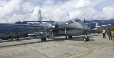 Pesawat Jenis Caribou yang Hilang Kontak, Ternyata Jatuh di Distrik Jila, Kabupaten Mimika