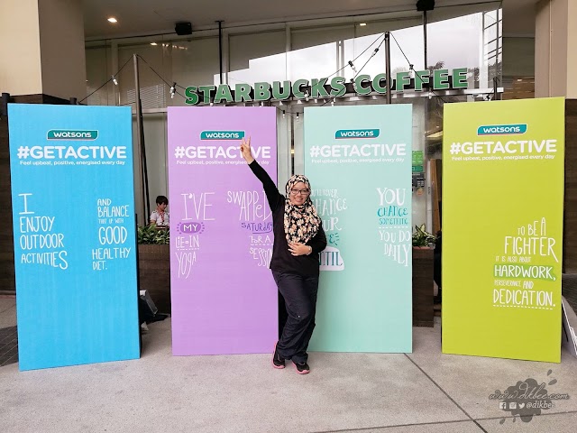 #GETACTIVE DENGAN WATSONS VIP CARD