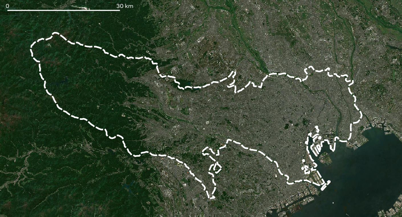 Density of population in greater Tokyo - census of 1926 - Digital  Commonwealth