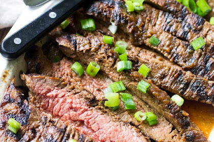 Paleo & Whole 30 Marinated Flank Steak