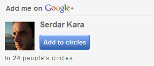 Google Plus Widget