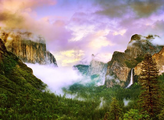 Clearing Storm Over Yosemite Valley