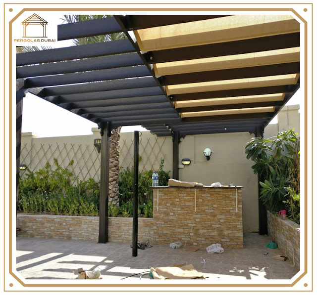 Black Queen Pergola Project in UAE