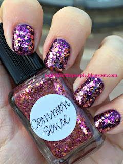 Lynnderella Common Sense swatch and review Ethereal Lacquer Moon of my Life