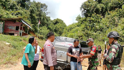 Satgas Pamtas RI-Malaysia Laksanakn Sweeping Di Kapuas Hulu