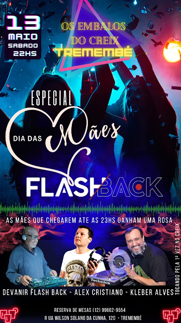 Creix Tenis Clube e Davanir Flashback trazem para você: Especial Dia das Mães!