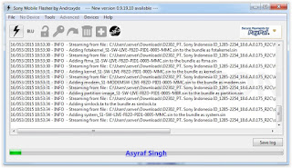 creating FTF firmware file - flashtool sony xperia