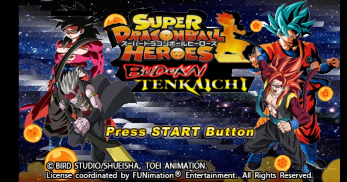 Super Dragon Ball Heroes Budokai Tenkaichi Final V4 ISO