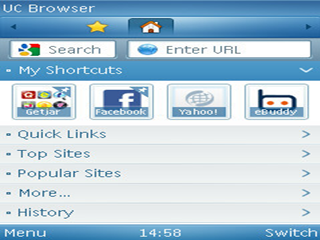 Mobile Phones Uc Browser 7 4 For S406th 320x240