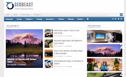 SeoBeast Media blogger template