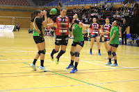 Partido entre el Club Balonmano Zuazo y el BM Castellón