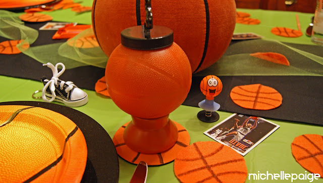 Basketball Table decor