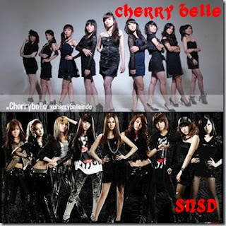 chibi+vs+snsd Bukti Bukti Real Cherry Belle Plagiat SNSD