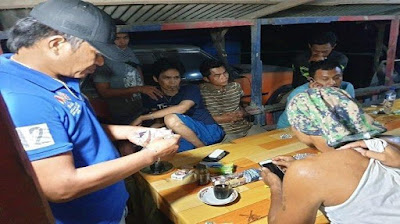 Bermain Judi Diwilayah Banyuwangi Sebanyak 44 Pejudi Ditangkap