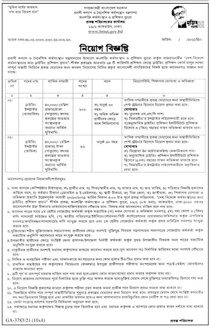 BMET Job Circular 2021- Bureau of Manpower Employment Training