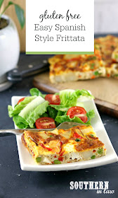 Spanish Style Frittata Recipe with Potato, Capsicum and Feta