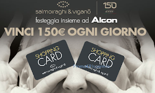 Logo Con i 150 anni di Salmoiraghi & Viganò vinci 216 Card da 150 euro