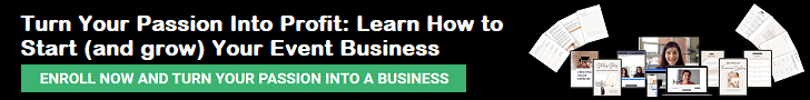 Learn how to start and grow Event Planning Business - Enroll in the course.