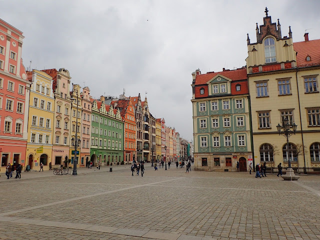 Wrocławski rynek, luty 2018