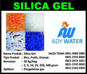 Cari Agen Silica Gel Surabaya | Ady Water