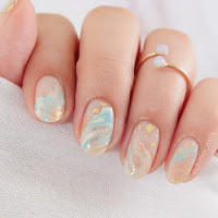 Wedding creativity-watercolor nail design-Thinking outside the box-The Ultimate Wedding Planning Results-wedding coordination-day wedding-wedding beauty-Weddings by KMich-Philadelphia PA