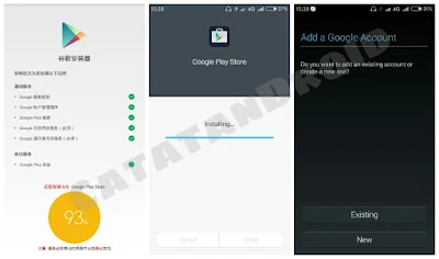 Cara Memasang Pre-Install Aplikasi Google Play Store di Rom Miui8 Dev China