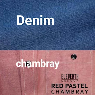 perbedaan kain chumbray dan kain denim