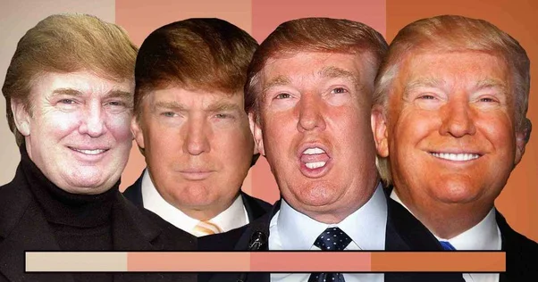 The mystery of Trump's orange face