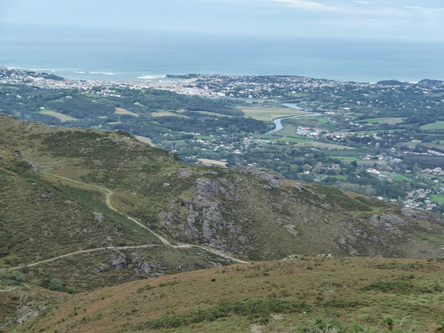 vue depuis la Rhune
