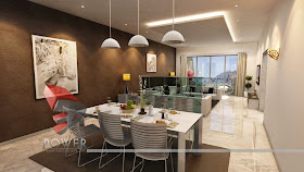 3D Dinning Room Interior 