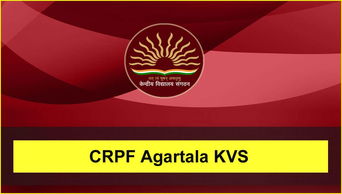 CRPF Agartala, Kendriya Vidyalaya Sangathan (KVS)