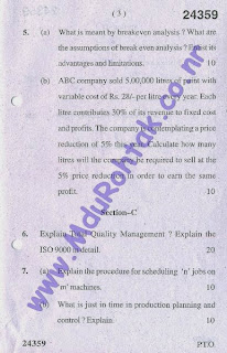 industrial-engineering-may-2013-btech-6th-semester-question-paper