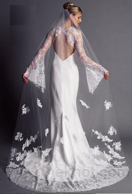 Lace wedding dress