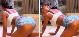 This is what I do Any time he gets Annoyed ~ Lady sparks reactions as she reveals how she calms down her lover whenever he's angry [watch video]
