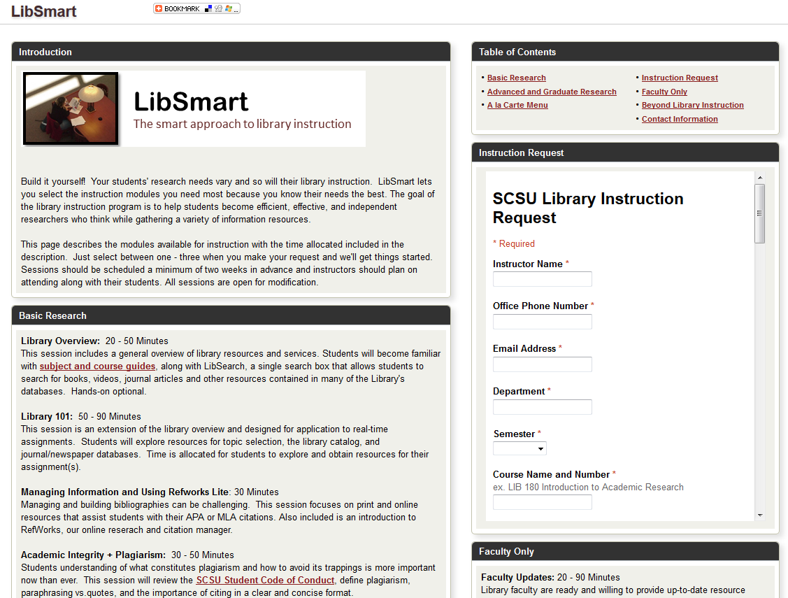 http://stcloud.lib.mnscu.edu/subjects/guide.php?subject=LibSmart