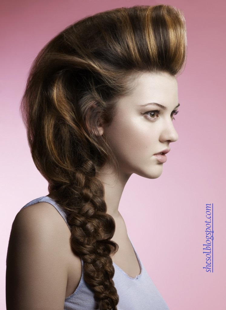 SHE SOL: New Ponytail Hairstyles For 2013