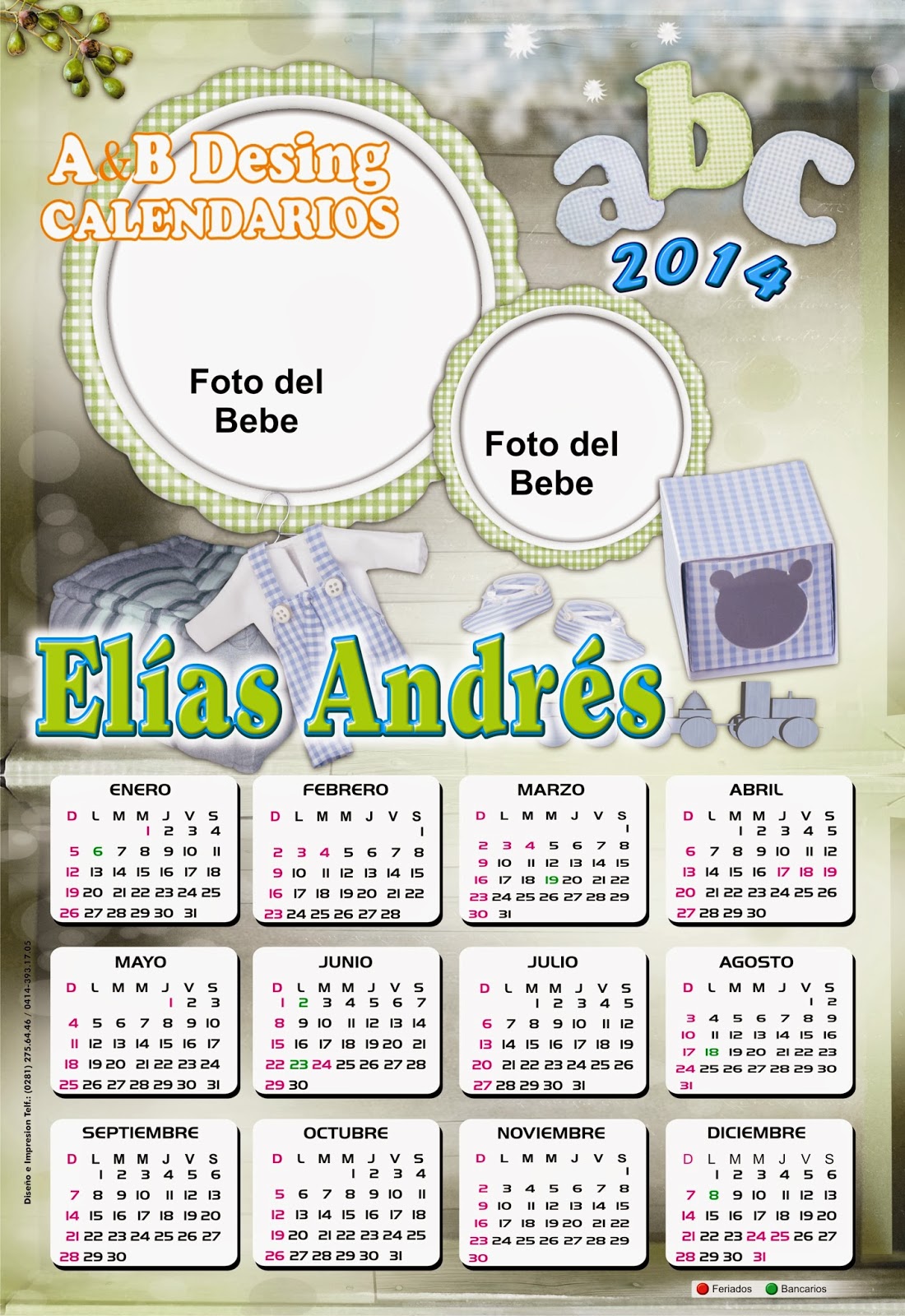 calendarios personalizados chile