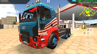 CargoPequeno USA Edition SKIN LIVERY DRIVING SIMULATOR