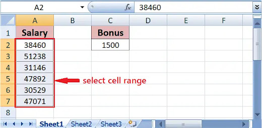 Paste Special in excel