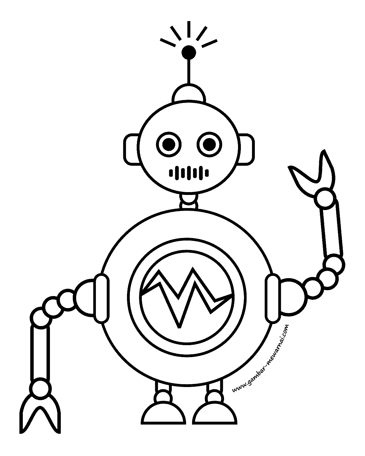 4 Cara Untuk Menggambar Robot Wikihow
