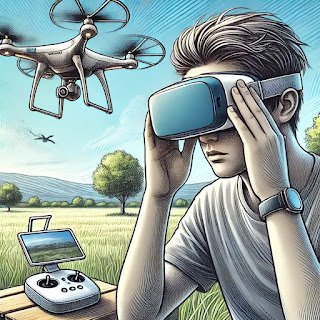 Menjaga Mata dari Kerusakan Akibat Menggunakan VR FPV Drone dalam Waktu Lama