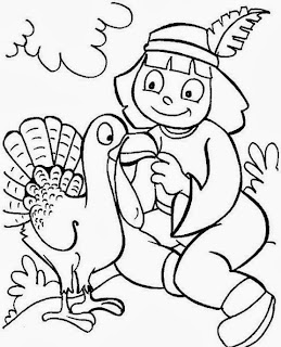 Thanksgiving Day for Coloring, part 2